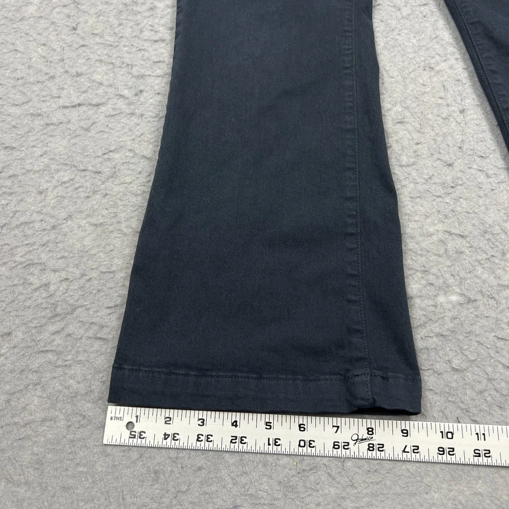 American Eagle Kick Boot Pants Women's 12 X-Short Dark Blue Cotton Twill Stretch